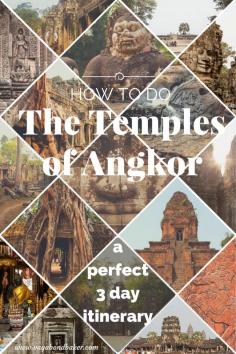 
                    
                        How to do the Temples of Angkor on a 3 day pass // perfect itinerary plus tips // Cambodia
                    
                
