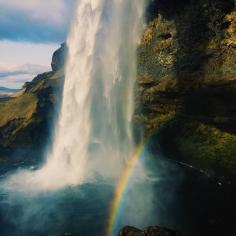 
                    
                        Seljalandsfoss waterfall, Iceland, Iceland - Beautiful waterfall...
                    
                
