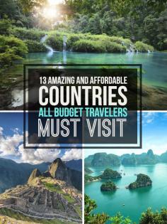 
                    
                        13 Affordable Countries That Are Perfect For Budget Travelers
                    
                