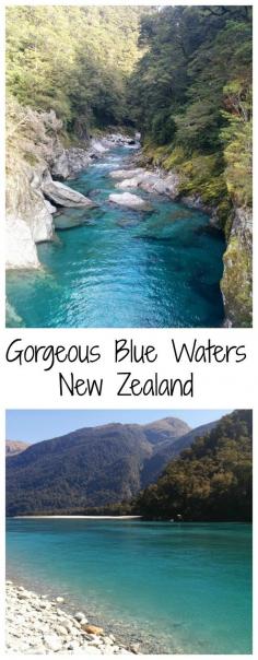 
                    
                        The gorgeous blue waters of new Wanaka, New Zealand
                    
                