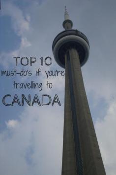 
                    
                        Top 10 must-do's if you're travelling to Canada, including what to do, where to go and where to find the best food!
                    
                
