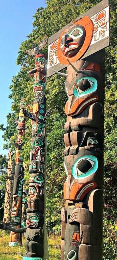 
                        
                            First Nations #totempoles in Vancouver, Canada's Stanley Park
                        
                    