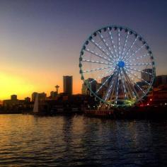 
                        
                            Favorite place to watch the sunset in Seattle. #seattle #waterfront #goldenhour
                        
                    