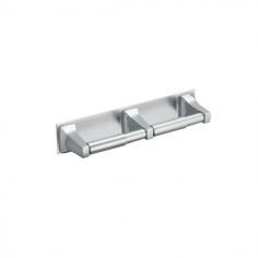 CSI1336: Features: -Double roll surface toilet toilet paper holder-Bracket material: Highest quality zinc alloy (zamac)-Mounting bracket material: Steel-Wall plate material: Aluminum-Rollers material: Plastic and spring loaded-Wall mount-Create a bright, highly reflective, cool grey metallic look-Concealed mounting screws-Matching rollers. Color/Finish: -Polished chrome finish. Assembly Instructions: -Assembly required. Dimensions: -Overall dimensions: 2.563" H x 13" W x 3.125" D. Warranty: -Limited lifetime warranty.