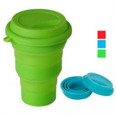 16 Oz Collapsible Silicone Mug BPA Free Hot Cold Drinks Portable Outdoor Travel Picnics Events New! * Available colors: Red, Blue, Green Please let us know which color you prefer when making the payment. Otherwise we will select the color for you. Enjoy your drinks on the go with the collapsible silicone mug. It has a great capacity of 16 fl oz. This mug holds hot or cold drinks, it is BPA free and includes a lid to reduce spilling. Collapse when you're done and easily store in your pocket, purse, or suitcase as it folds down to 1 inch thickness. This collapsible mug is also dishwasher safe. This is great for on the go traveling lunches, picnics, sporting events and more. * Made of food grade siliconebr.