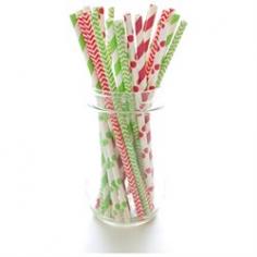 Our pack of 25 high quality paper drinking straws is the perfect addition to your next event! Each straw measures 7.75. These fun, retro-style striped straws can easily turn any event into a fashionable one! Add spice to candy buffets, dessert tables, or party favors at weddings, birthday parties, baby showers, graduation celebrations, anniversary parties or everyday occasions! The designer straws are food safe, durable, and biodegradeable. The thick coating allows them to last for hours in liquid! Pair these fun straws with matching popcorn boxes, favor bags, candy scoops & many more party supplies! Display your food with fashion!