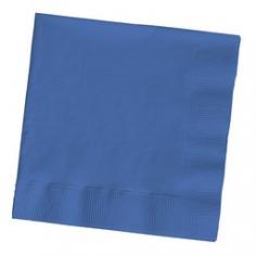 Consistency is the key with these True Blue Beverage Napkins and from package to package, you'll open up to matching products. Design a variety of parties with our tableware. We offer a rainbow of colors perfect for any occasion. Mix and match or shop one collection, this tableware is beautiful and will add a touch of color to any event.