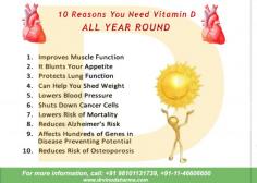 10 Reasons You Need Vitamin D
ALL YEAR ROUND
Dr. Vinod Sharma
MBBS , MD - General Medicine , DM - Cardiology
‪#‎Cardiologist‬
http://goo.gl/b5Rlbh
‪#‎Foods‬ for ‪#‎Healthy‬ ‪#‎Heart‬ ‪#‎VitaminD‬