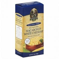 Made with 100% corn pasta. Gluten free. All natural. The good life. Made with 100% real cheese. Not far from the rolling hills of the Danube River Valley is the largest gluten free corn mill and gluten free pasta production facility worldwide. This region is one of the most expansive corn belts in the world and it is illegal to commercially plant genetically modified (GMO) corn seed. Our pasta, with less than 5 parts-per-million, is one of the safest gluten free pastas available, all natural, and by the way, delicious! Enjoy! Low GI (Glycemic Index) - The GI is measured on a scale from 0 to 100. The GI for this pasta was determined with the value of 33 at the University of Surrey in England. A test result of 50 or less is considered to be low GI. To learn more about our company and products, visit us at www. KeHE.com. If you have any comments or questions please call us. Please recycle. Sam Mills: The corn master. Product of Romania. Stove-Top: Makes about 3 servings. You Will Need: 4 tbsp butter or margarine; 1/4 cup 2% milk. 1. Stir pasta (and a pinch of salt, if desired) into 6 cups boiling water. 2. Boil rapidly for 8 - 10 minutes or until tender, stirring occasionally. 3. Drain pasta and return to saucepan. 4. Stir in butter or margarine, milk and contents of cheese sauce mix packet. 5. Mix well and enjoy! Corn Pasta (GMO & Gluten Free Corn Flour, Water), Seasoning Mix Packet (Whey, Maltodextrin, Reduced Lactose Whey, Salt, Cheddar Cheese [Pasteurized Milk, Cheese Cultures, Salt, Enzymes], Corn Starch, Buttermilk Solids, Natural Flavors, Sodium Phosphate, Citric Acid, Yeast Extract, Xanthan Gum, Lactic Acid). Contains milk.