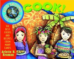 Make Delicious Foods from Many Lands and Discover Something about Different Culture What do kids in Jamaica eat for breakfast? How can you make a delicious loaf of challah bread? Who created the first chocolate chip cookie? Let your curiosity-and appetite-run wild while you learn how to make scrumptious delicacies from cultures across the globe. Kids Around the World Cook! takes you on a taste-bud-tingling tour to lands far and near with a fun assortment of trivia and lots of safe and easy-to-make recipes. Begin your meal in Ethiopia, as you sample the thin, pancake-shaped bread called injera, then take off to Japan, where you can make the mouthwatering traditional dinner called kushiyaki. Visit India on a hot summer day and enjoy the yummy taste of lassi, a sweet yogurt drink, and finish off your meal in Egypt with baklawa, a flaky pastry made with nuts, coconut, and butter. Kids Around the World Cook! is a fabulous blend of fascinating facts and delicious recipes. Impress your family and friends and, best of all, sample all of the tasty results of your exciting excursions.