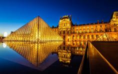 3. Louvre Museum

Louvre Museum is the world's largest museum and a historic monument in Paris. Centuries ago, the  museum was a royal palace having an area of 210,000 square meters.  Now, 60,600 square meters out of 210,000 is designed for the exhibitions.
