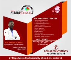 Metro Centre for Neurosciences welcomes #DrRajeshKumar, Senior Consultant - Neurology
http://www.metrohospitals.com/doctors/rajesh-kumar-dr
