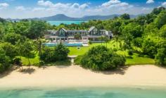 Amazing 6 Bedroom beachfront Cape Yamu residence with 35m infinity pool, fitness and spa room, games room, cinema and expansive gardens.