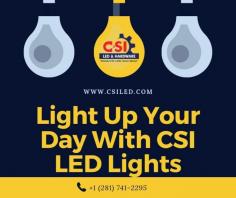 Buy new LED light fixtures in your home and save money while enjoying the colour tone of LED Lighting. Find LED indoor and outdoor light fixtures at CSILED.