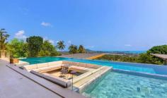 Located on a beautiful hillside this majestic #6 bedroom Koh Samui Villa is an architectural marvel complete luxury interiors, breathtaking views and top of the line furnishings.