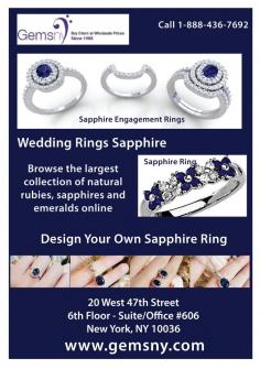 Sapphire Ring

Are you looking for shopping a sapphire ring? If you want quality products and are in need of the best, you should not miss out on the different deals available at GemsNY. So enjoy shopping to the fullest. Select from our vast inventory of designer settings and beautiful sapphires to create your personalized ring. For more details please visit: https://www.gemsny.com/sapphire-rings/