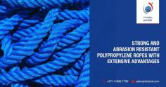 Dutest provide high quality Polypropylene Rope
and Nylon rope in Dubai. 