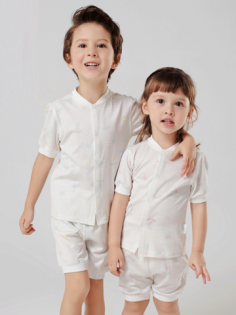 55% Mulberry Silk Smooth Silk Pajamas For Kids