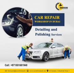 Sunshine Auto is one of the most trusted car repair shops in Dubai. Bring your car to our vehicle repair garage for an efficient, reliable service. 