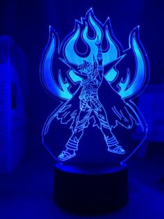 Anime Lamp Gurren Lagann Kamina Figure
$30.00

The material is optical acrylic, power consumption: 0.012kw.h / 24 hours, there are many colors of lights: red, green, blue, yellow, cyan, purple, white (can be fixed one) color or 7-color gradient), Turn on by connecting the USB interface or using 3 * AA batteries.
https://www.ledanimelight.com/product/anime-lamp-gurren-lagann-kamina-figure/