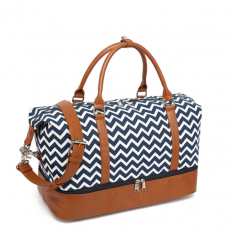 Canvas Waterproof Travel Handbag.

Color: Blue and white stripes


Style: Casual


Material: Canvas


Closure Type: Zipper


Hardness: Soft


Bags Structure: Interior Zipper Pocket


Size: 17.7 x 9.0 x 13.8 inches

website:https://mybosidu.com/collections/travel-duffel-bag-1/products/2021-canvas-waterproof-travel-handbag