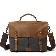 New Canvas Casual Vintage Messenger Bag.

Color: Green Grey Black Brown Khaki

Style: Casual

Material: Canvas

Closure Type: Zipper

Hardness: Soft

Bags Structure: Interior Zipper Pocket

Size:15.0 x 4.7 x 11.9 inches

BOSIDU®  https://mybosidu.com/collections/women/products/2021-bosidu-new-canvas-casual-vintage-messenger-bag