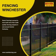 Roark Fencing is proud to have built more than 5,000 quality fencing projects in and around Central Kentucky. We are highly recommended on Google Places as a trusted and quality fencing company, providing many private property fencing projects at a high standard Roark Fencing is known for.

Fencing Winchester are a great option for you and your family if you are looking to not only add beauty to your home but also increase security. 
For more info visit here: https://www.roarkfencing.com/2012/06/your-winchester-ky-fencing-company/