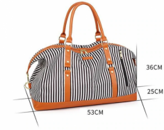 Unisex Large Capacity Classic Duffle Bag-bosidu
Multi-purpose: Unisex Large Capacity Classic Duffle Bag features a detachable and adjustable shoulder strap, you can adjust the length of the strap to carry it on your shoulder, also can take off it when out of use. The top handles are also made of finest-quality PU leather which is very durable, it is not easy to be torn or broken.

Interior Structure: Interior main compartment, interior zipper pocket, interior compartments, front zipper pocket

Product Parameters

Bag Type: Duffel Bag

Gender: Unisex

Material: Polyester

Occasion: Trip,Travel,Business Trip,Sport

Strap Type: Adjustable Straps

Closure Type: Zipper

Size(L * W * H): 20.9'' *9.8'' * 14.2'' Inches