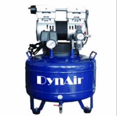 DynAir Cicha sprężarka powietrza bez oleju dentystycznego DA7001