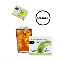 Decaffeinated green tea is a popular beverage that offers the health benefits of green tea without the stimulating effects of caffeine. It is made by removing most of the caffeine from regular green tea leaves while preserving the tea's natural flavors and beneficial compounds. Here are some key points about decaffeinated green tea:

Decaffeination Methods: There are several methods for decaffeinating green tea, including solvent-based methods (using chemicals like ethyl acetate or carbon dioxide), water processing, and natural methods. The choice of method can affect the flavor and quality of the decaffeinated tea.

Caffeine Content: While the caffeine content in decaffeinated green tea is significantly lower than in regular green tea, it's not completely caffeine-free. The exact amount can vary, but it's generally much less than in standard green tea.

Flavor: Decaffeinated green tea typically retains the natural taste and aroma of green tea, but some people may notice a slight difference in flavor compared to regular green tea. The flavor can vary based on the decaffeination method used.

Health Benefits: Decaffeinated green tea offers many of the same health benefits as regular green tea. It contains antioxidants, including catechins, which have been associated with various health advantages, such as improved heart health, reduced risk of certain cancers, and potential weight management benefits.

Antioxidants: Green tea, whether caffeinated or decaffeinated, is rich in antioxidants. These compounds are believed to help combat free radicals in the body, which can reduce the risk of chronic diseases.

Caffeine Sensitivity: Decaffeinated green tea is an excellent choice for individuals who are sensitive to caffeine or who prefer to limit their caffeine intake, such as pregnant women or those with certain medical conditions.

Preparation: You can prepare decaffeinated green tea in a similar way to regular green tea. Use water that is below boiling temperature (about 175-185°F or 80-85°C) and steep the tea for 2-3 minutes. You can adjust the steeping time to your taste preferences.

Varieties: There are various decaffeinated green tea varieties available, including decaffeinated sencha, decaffeinated jasmine green tea, and more. These may have unique flavor profiles and scents.

Decaffeinated green tea is a suitable choice for those who want to enjoy the health benefits and taste of green tea without the caffeine. It's widely available in tea bags and loose leaf forms, making it easy to incorporate into your daily routine.