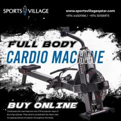 Transform your home gym into a fitness haven with our Full Body Cardio Machines available for sale online. Elevate your exercise regimen with equipment designed to enhance cardiovascular health and full-body strength. Seize the opportunity to buy online and bring the gym experience directly to your living space for a healthier lifestyle. For more info visit here: https://www.sportsvillageqatar.com/product-category/commercial/cardio-c/