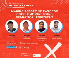 Are you a Google Workspace Admin or User❓
xFanatical has brought a very important topic for you, in the webinar? 
Have a look at it below. 
TOPIC: Making reporting easy for Google Workspace Admins. Report Management. Monitoring And Automating User Reports. 
Date Time: 7th of Dec, 2023 11:30 am to 12 pm (Pacific Time Zone). 
Join Now: https://xfanatical.com/xfanatical-foresight-webinar-registration/ 
