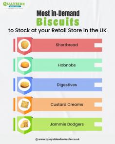 Biscuits are a popular snack food in the UK, enjoyed by people of all ages and backgrounds. As a retail store owner, it's essential to keep up with the latest trends