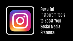 Discover powerful Instagram tools designed to elevate your social media game. From analytics that decode your audience's preferences to scheduling posts for optimal engagement, these tools empower you to strategize with precision. Enhance your creativity with editing features that make your content stand out, and track your growth with insightful metrics. Whether you're managing a personal brand or a business profile, these Instagram tools streamline your workflow, saving you time and amplifying your impact. Stay ahead in the competitive social media landscape with tools that transform your presence into a force to be reckoned with.