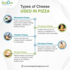 Cheese is one of the most important elements in pizza and plays an important part in its preparation.