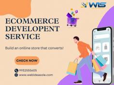 Discover top-notch e-commerce services provider in India at Web Idea Solution. As a leading provider, we specialize in delivering comprehensive solutions, ensuring seamless online business operations. Elevate your digital presence with our expertly crafted e-commerce services tailored to meet your specific needs.
Visit: https://webideasole.com/e-commerce-services/