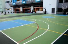 Sportec Sports Flooring are meticulously designed to cater to various sporting needs. Whether it’s basketball courts, tennis courts, or multipurpose sports facilities, our Sportec Sports Flooring boasts unparalleled quality and performance. Products for fitness centres and weightlifting: Indulge in Sportec floor coverings crafted from premium recycled rubber tyres and EPDM colour granules. These products offer exceptional sturdiness, ease of maintenance, and water resistance. With soft walking comfort, remarkable impact sound properties, and robustness, Sportec products redefine standards for fitness centres worldwide.