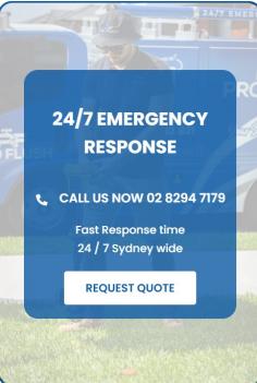 Plumbing emergencies can happen at any time. This is why we offer 24/7 emergency, affordable plumbing services all across Sydney. Our team of insured and licensed plumbers is available to reach you any time you’re experiencing a plumbing crisis.