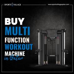 Looking to buy a multi-function workout machine in Qatar? Sports Village is your trusted source for top-tier fitness equipment. Our multi-function machines are ideal for a full-body workout, combining strength and cardio in one. Visit Sports Village and explore our wide range of workout machines designed to elevate your fitness journey in Qatar. For more info visit here: https://www.sportsvillageqatar.com/product-category/commercial/strength-c/multi-station-c/