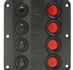 Switch panels are essential for organizing and controlling your boat’s or caravan’s electrical system, providing easy access to manage multiple devices from one location. LED Advantage offers high-quality switch panels designed for durability and reliability in marine and off-road environments. Crafted with corrosion-resistant materials and waterproof features, these panels are ideal for withstanding harsh conditions. Available in various configurations, our switch panels include options for USB charging ports, backlighting, and labels, allowing you to customize for specific power needs. Whether for navigation lights, audio systems, or appliances, our switch panels bring efficiency and organization to your adventure setup.