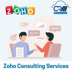 Businesses seeking to enhance their operations and streamline workflows often turn to Zoho’s suite of cloud-based applications. These powerful tools help companies manage customer relationships, automate processes, track sales, and gather critical data for better decision-making. Zoho consulting services enable businesses to tailor these applications to their specific needs, ensuring seamless integration, efficient workflows, and maximum utilization of Zoho's features. CRM Masters, a trusted Zoho consulting service provider, specializes in helping businesses unlock the full potential of Zoho’s powerful suite of applications. Whether you’re new to Zoho or looking to optimize your existing setup, our team of certified consultants delivers personalized solutions tailored to your unique business needs.