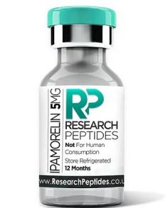 Ipamorelin is a synthetic peptide that acts as a potent growth hormone-releasing hormone (GHRH) secretagogue. It stimulates the pituitary gland to increase the secretion of growth hormone, which can improve muscle growth, fat loss, and recovery. Unlike other peptides, Ipamorelin is known for its minimal side effects, making it a popular choice for athletes and fitness enthusiasts. Available in 5mg vials, Ipamorelin is designed for those looking to enhance their body composition and overall health. It is an excellent option for anyone aiming to unlock the benefits of growth hormone therapy.