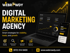 WebRowdy is a digital marketing agency that helps businesses improve online visibility, attract the right audience, generate quality leads, and grow through SEO, paid ads, content marketing, local SEO, and website-focused strategies. With a results-driven approach, WebRowdy supports brands looking to build a stronger digital presence and achieve measurable online success. Call (972) 314-9400.