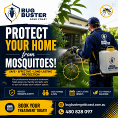 Tired of mosquitoes disturbing your home, outdoor areas, or business premises? Our professional mosquito treatment services in Gold Coast are designed to help reduce mosquito activity and create a more comfortable environment for your family, customers, and guests. We provide targeted mosquito control solutions using effective treatment methods to address mosquito breeding areas, resting zones, and common infestation hotspots. Whether you need mosquito treatment for your backyard, commercial property, or residential space, our experienced team delivers reliable and tailored solutions to suit your needs. Contact us today for trusted mosquito treatment Gold Coast services and enjoy a more pleasant outdoor living space.