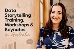 Helping Australian businesses make sense of their data, one story at a time. At Dr Selena Fisk, I deliver trusted data storytelling training designed for teams who want to turn dashboards and reports into decisions people actually act on. Through interactive workshops and keynotes held across Australia, I work with leaders who want their data to influence, not just inform. As a trusted data storytelling speaker, I combine real business case studies with simple, repeatable frameworks anyone can apply immediately. Whether you're a startup or an established enterprise, my sessions are built to make data storytelling stick long after the workshop ends.
Let's bring data storytelling to your team — visit selenafisk.com to book a session.