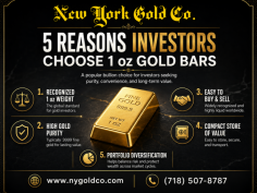 Explore a popular bullion format valued for its convenient size, recognized weight, and high gold purity. The 1 oz gold bar available through New York Gold Co is listed at .9999 fine gold and comes in protective assay packaging. Learn more about its weight, purity, design, and specifications before making your purchase. For additional information, call (718) 507-8787.